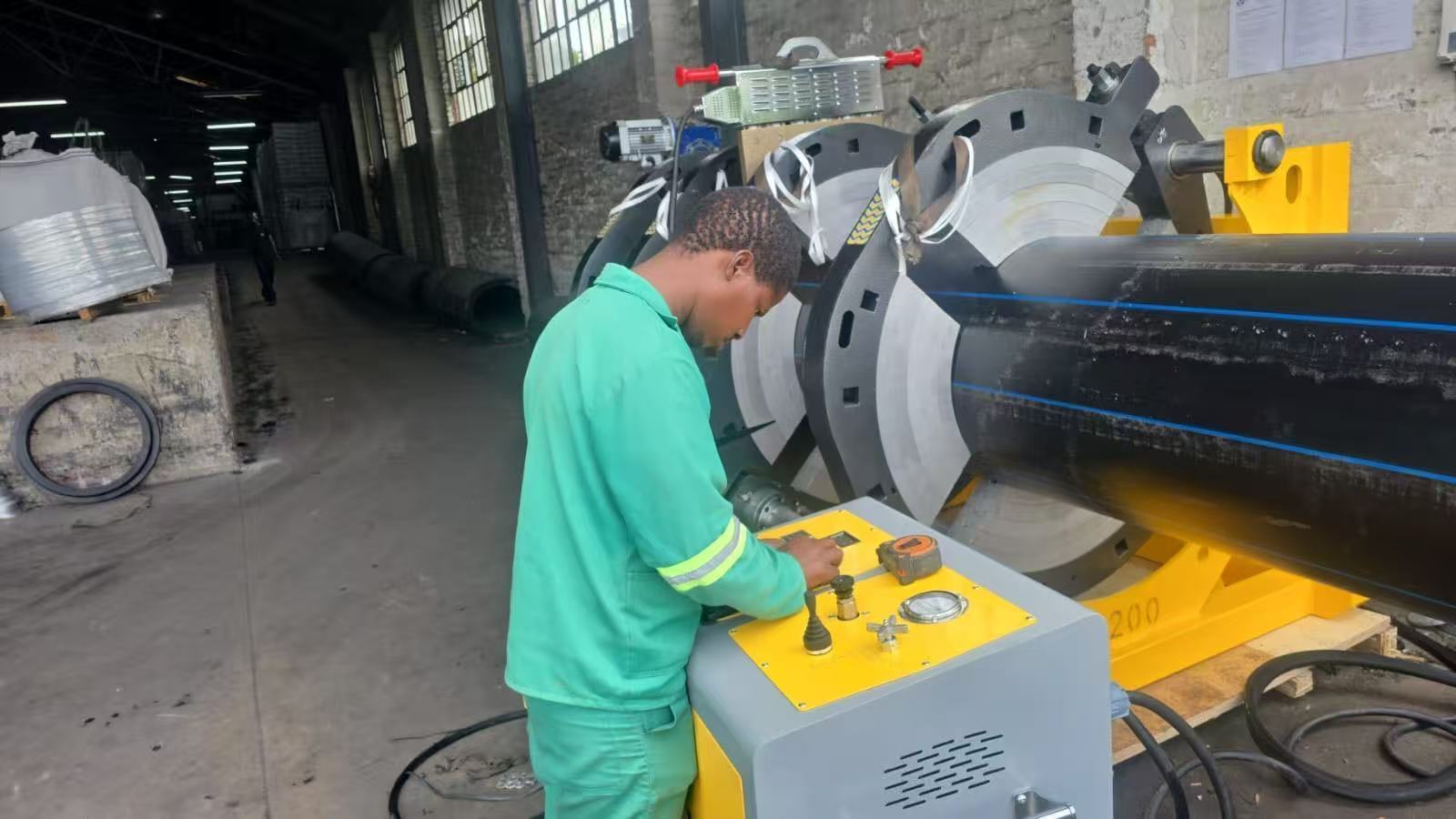 WP1200A butt fusion machine 