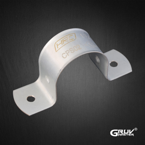 CPS02 Two Hole Pipe Strap 3/4"–2" Carbon Steel Dual-Fix Pipe Support