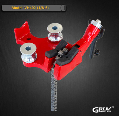 VH402 Bench Chain Vise | Heavy-Duty Pipe Chain Vise for Threading and Fabrication