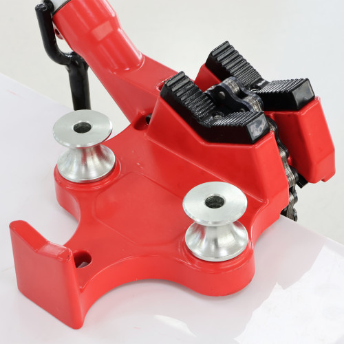 VH402 Bench Chain Vise | Heavy-Duty Pipe Chain Vise for Threading and Fabrication