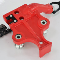 VH402 Bench Chain Vise | Heavy-Duty Pipe Chain Vise for Threading and Fabrication