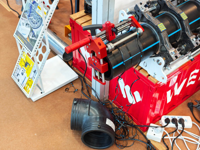 A PE Pipe Scraper That Drew Attention at the 139th Canton Fair