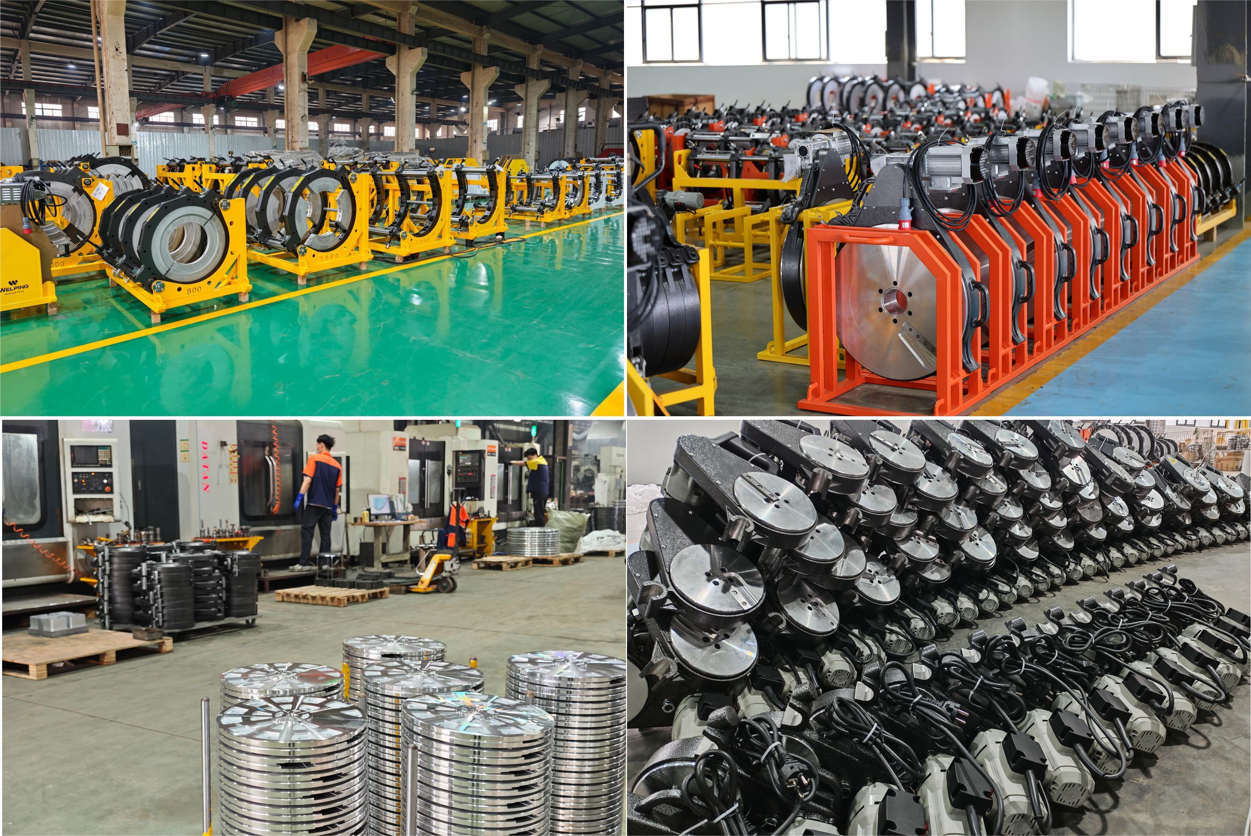 Butt Fusion Welding Machine Production at Welping