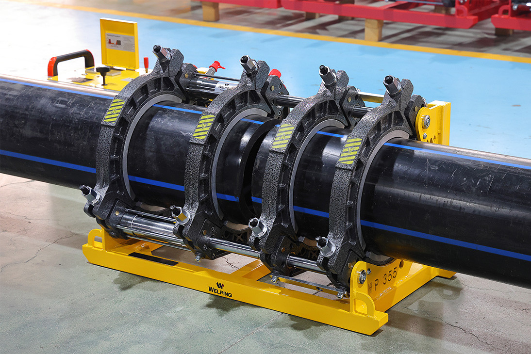 200mm HDPE pipe welding machine