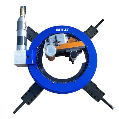 Manufacture Price Penumatic Flange Facing Machine External Card Flange Processing Machine(WPDF)