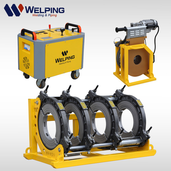 WP450A Hydraulic Butt Fusion Welding Machine for HDPE Pipe 180–450mm