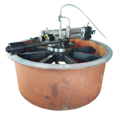 Manufacture Price High Efficiency  Pneumatic Flange Facing Machine(WPF)