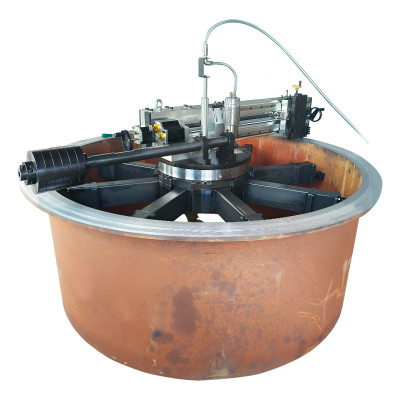 Manufacture Price High Efficiency Pneumatic Flange Facing Machine(WPF)