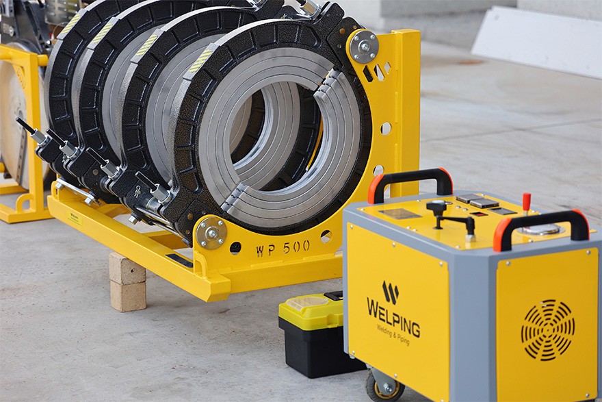 200mm HDPE pipe welding machine