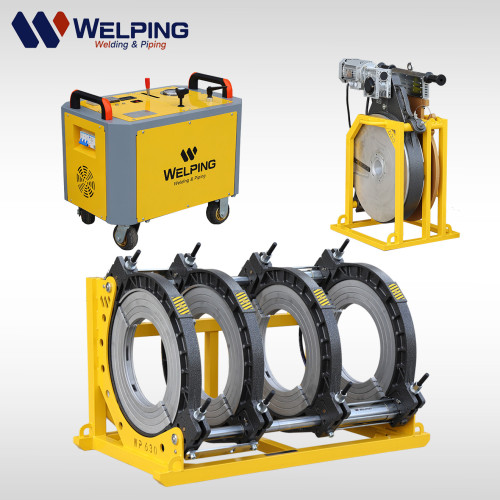 WP630A Hydraulic Butt Fusion Welding Machine for HDPE Pipe 315–630mm