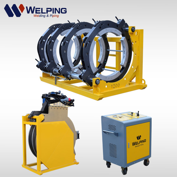 WP1200A Hydraulic Butt Fusion Welding Machine for HDPE Pipe 630–1200mm