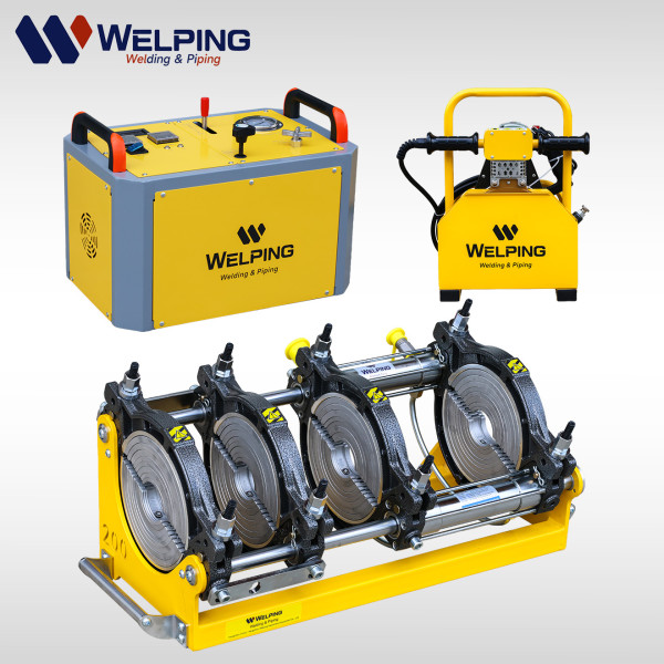 WP200A 63-200mm Hydraulic Butt Fusion Welding Machine for HDPE/PE Pipes
