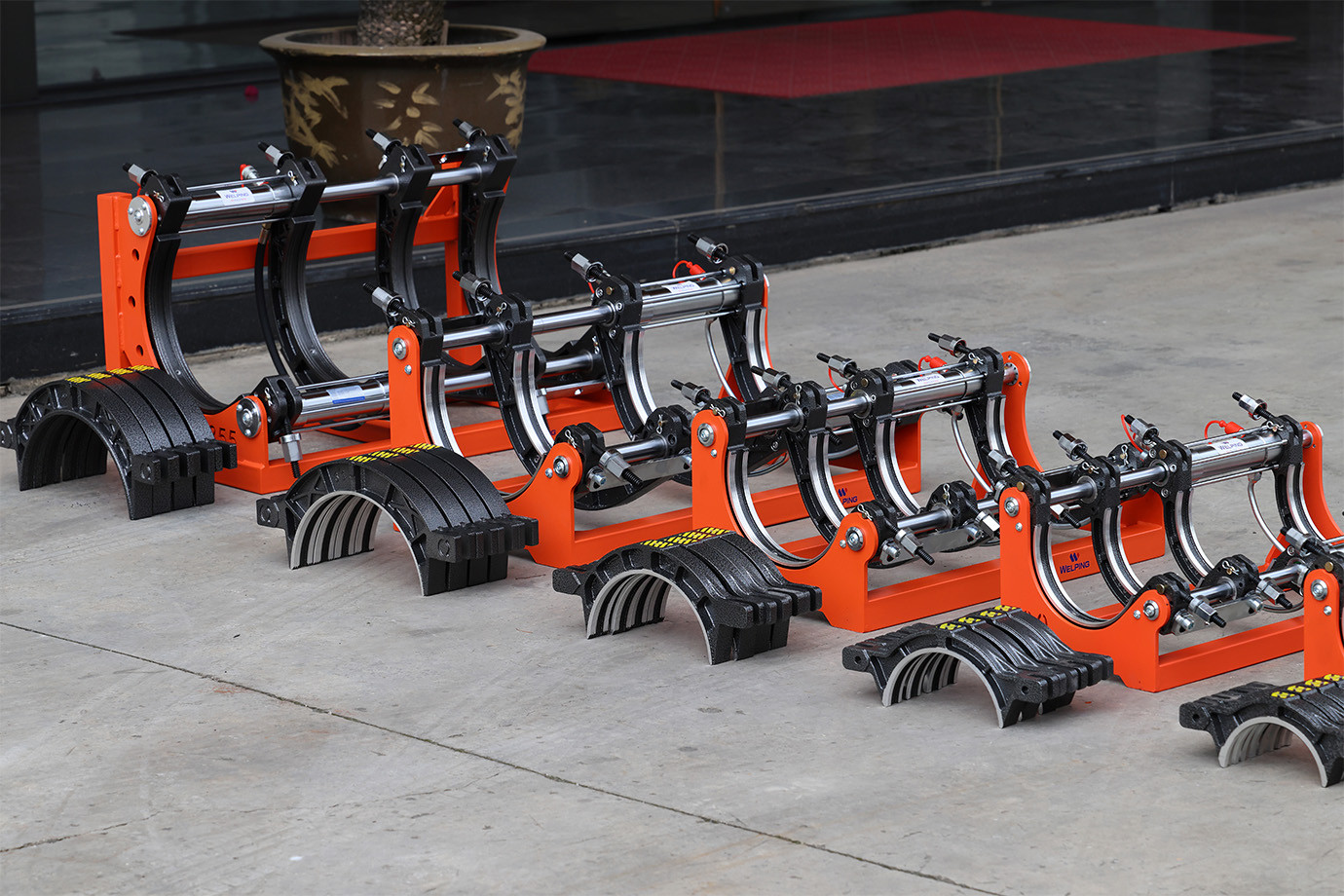 200mm hydraulic butt fusion machine