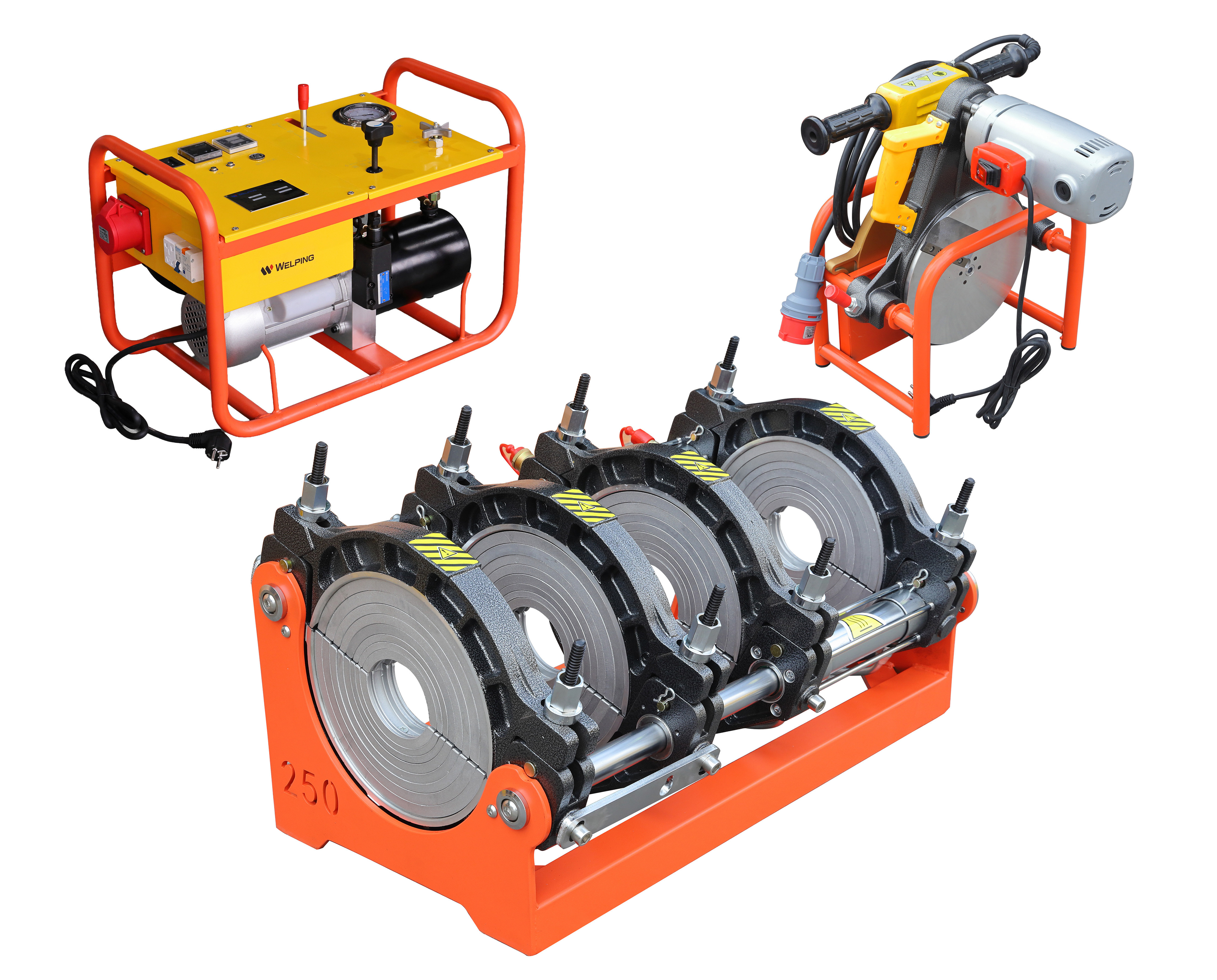 Welping WP160C 160mm butt fusion machine
