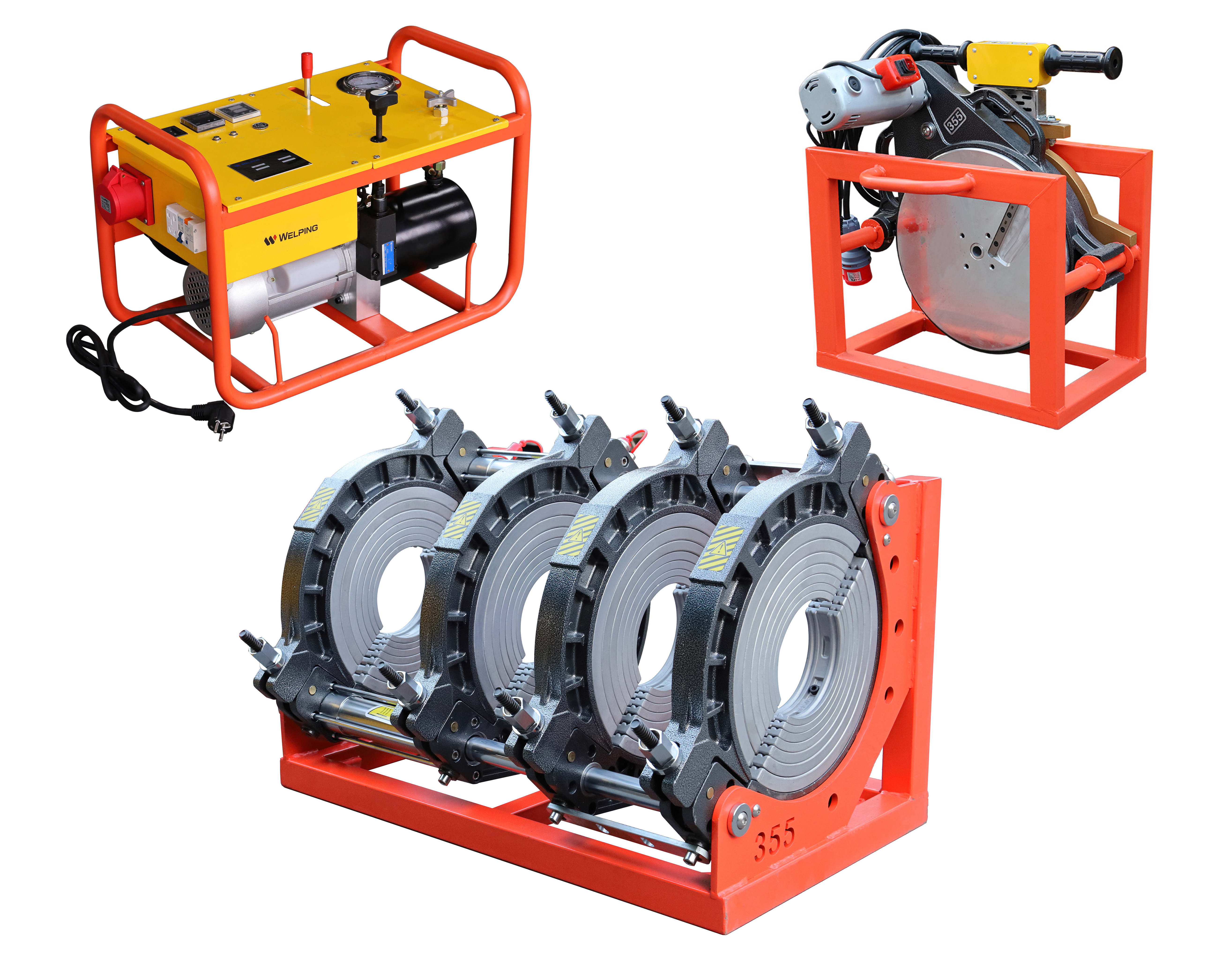 Welping WP160C 160mm butt fusion machine