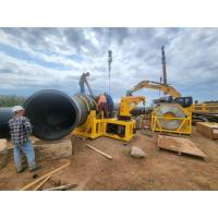 WP1800A Hydraulic Butt Fusion Machine in a Large-Diameter HDPE Pipe Project