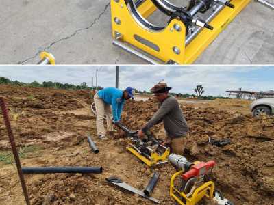 Welping C series Manual Butt Fusion Machine: Solution for Small-Diameter Pipe Welding