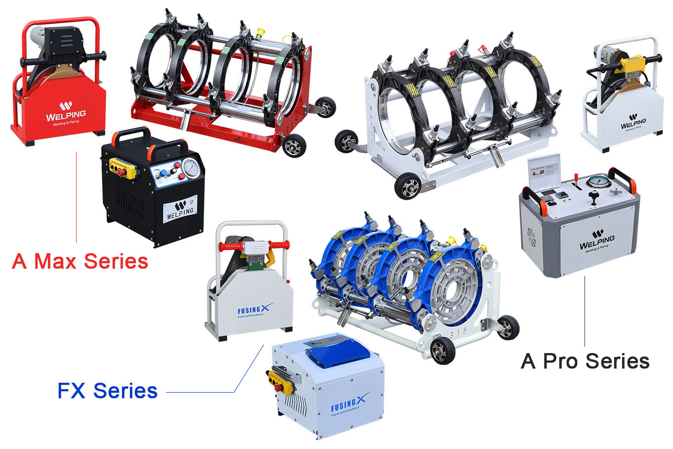 How to Choose the Right HDPE Butt Fusion Machine: Understanding A Pro, A Max and FX Series
