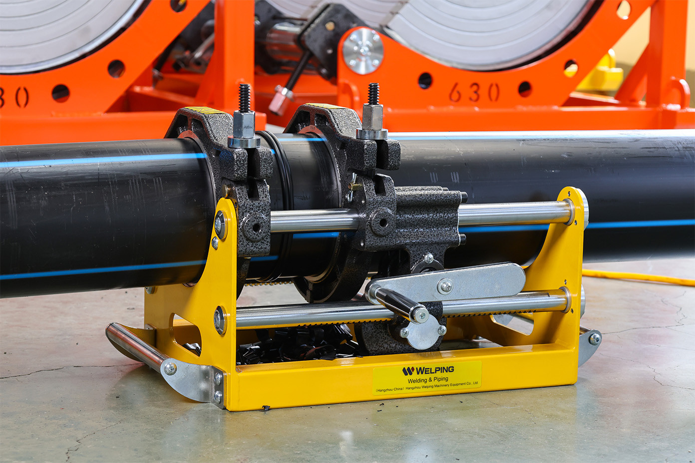 160mm HDPE pipe welding machine
