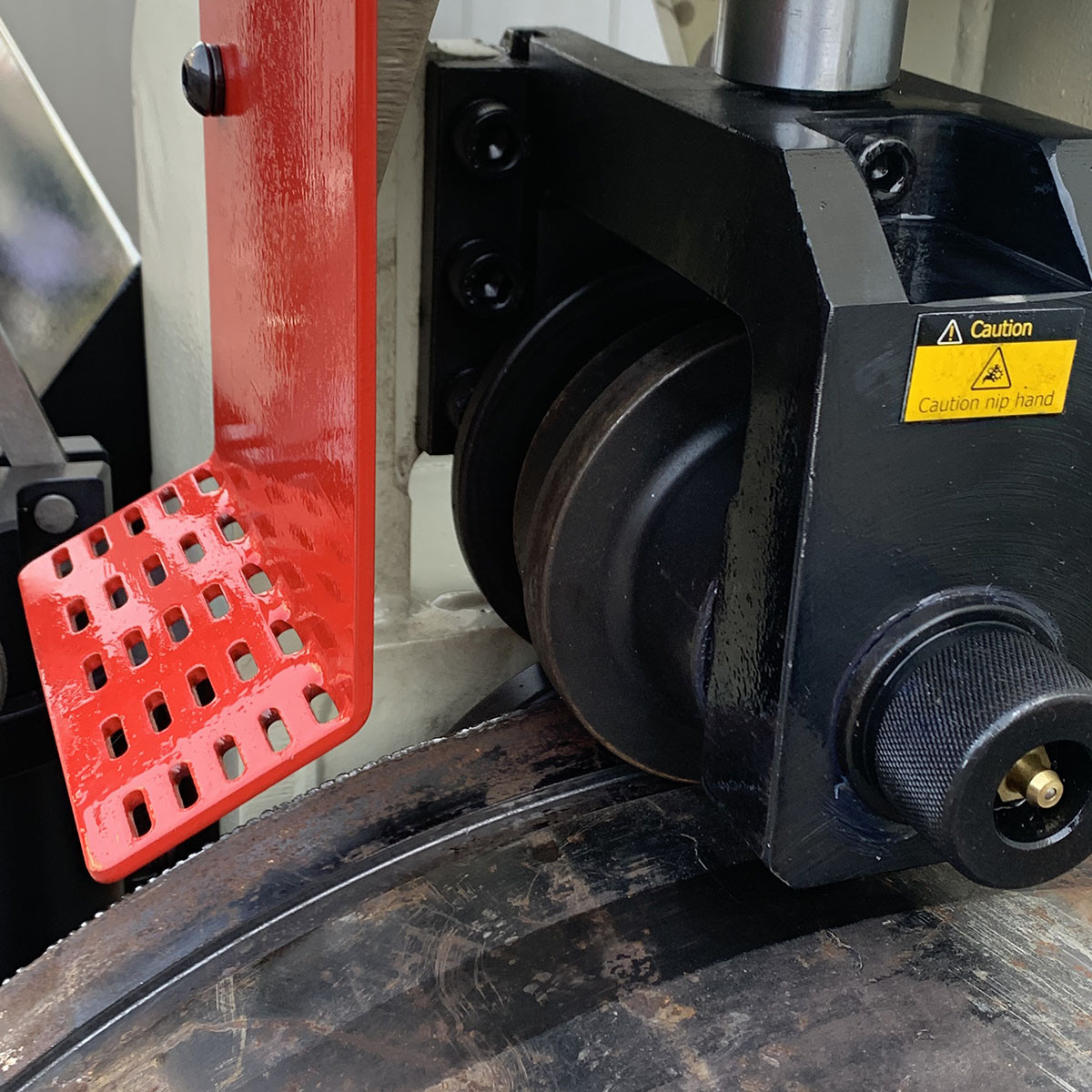 Welping roll grooving machine product detail