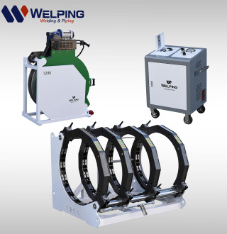 WP1200A Pro Large Diameter HDPE Pipe Butt Fusion Machine 630-1200mm | Hydraulic Welding Equipment