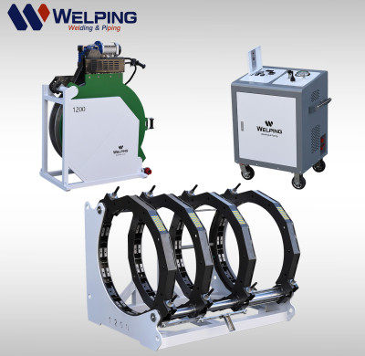 WP1200A Pro Large Diameter HDPE Pipe Butt Fusion Machine 630-1200mm | Hydraulic Welding Equipment