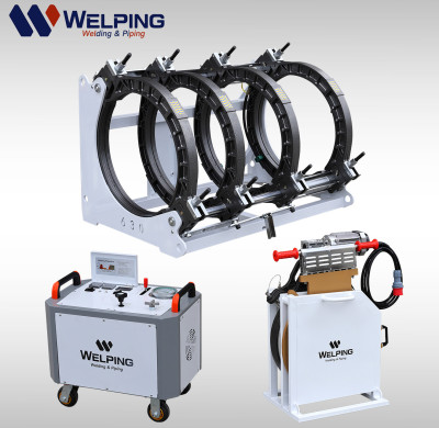 WP630A Pro Large Diameter HDPE Pipe Butt Fusion Welding Machine 315-630mm
