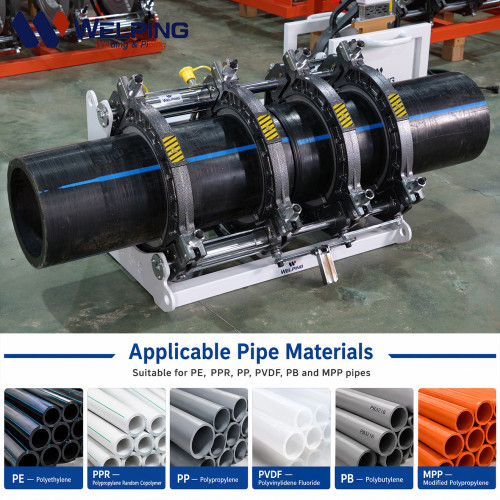 High-End Series Hydraulic HDPE Pipe Fusion Welding Machine Wp355A PRO