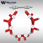 PE/HDPE Rotary Pipe Cutter 6–28 Inch | Manual Pipe Cutting & Beveling Tool