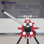 PE/HDPE Rotary Pipe Cutter 6–28 Inch | Manual Pipe Cutting & Beveling Tool