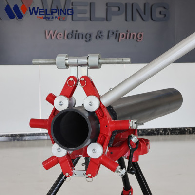 PE/HDPE Rotary Pipe Cutter 6–28 Inch | Manual Pipe Cutting & Beveling Tool