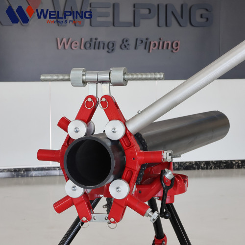 PE/HDPE Rotary Pipe Cutter 6–28 Inch | Manual Pipe Cutting & Beveling Tool