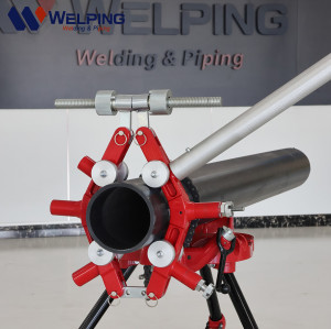 PE/HDPE Rotary Pipe Cutter 6–28 Inch | Manual Pipe Cutting & Beveling Tool