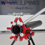 PE/HDPE Rotary Pipe Cutter 6–28 Inch | Manual Pipe Cutting & Beveling Tool