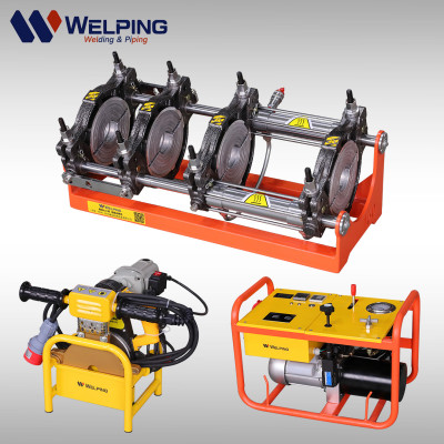 Hydraulic Pipe Fusion Welding Machine for 63mm to 160mm Pipes or Fittings