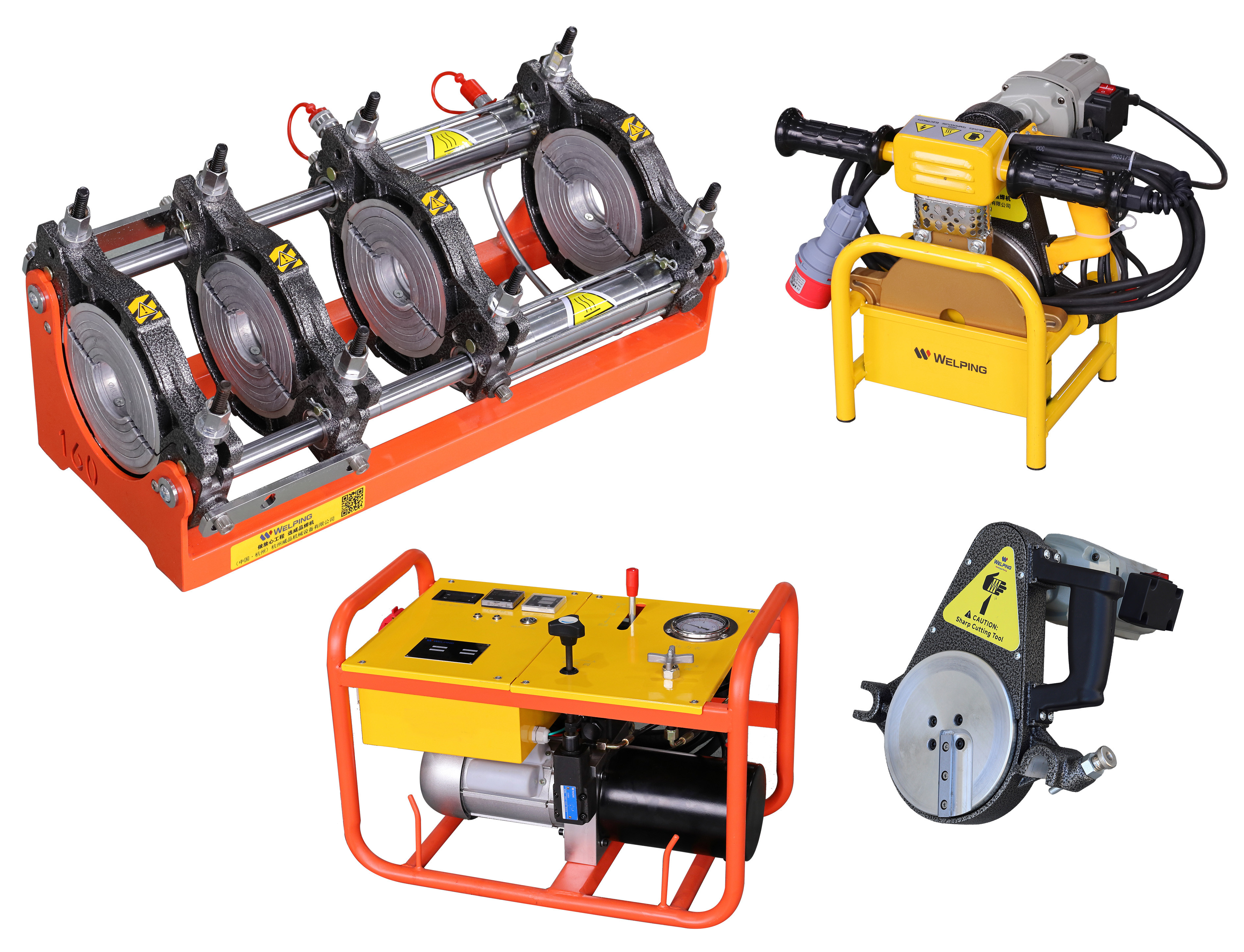 Welping WP160C 160mm butt fusion machine