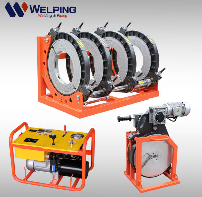 WP500B Hydraulic Butt Fusion Machine for 250–500 mm HDPE Pipe