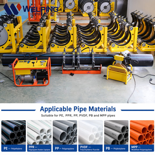 Hydraulic Butt Fusion Machine for 63MM to 250MM HDPE Pipes