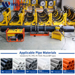 Hydraulic Butt Fusion Machine for 63MM to 250MM HDPE Pipes