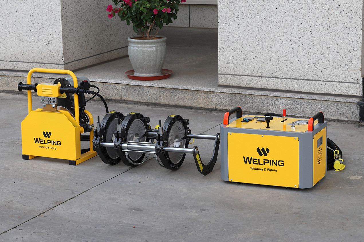 200mm HDPE pipe welding machine
