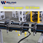 HDPE Elevated Butt Fusion Welding Machine 50–315mm | Air Series
