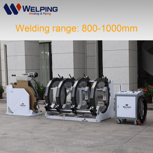 WP1000A Pro HDPE Hydraulic Butt Fusion Welding Machine 630–1000mm