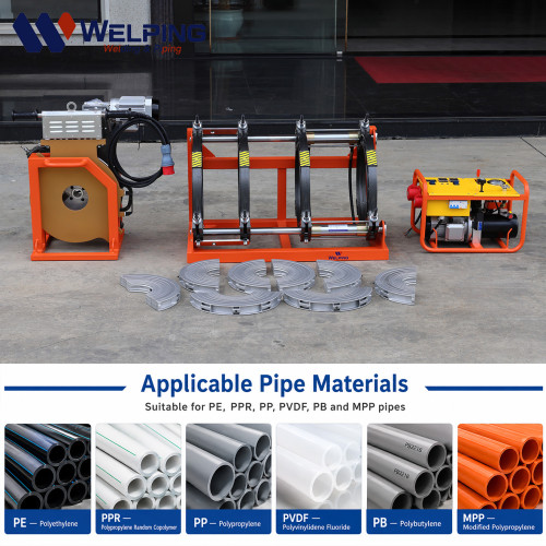 Hydraulic Butt Fusion Machine for 180MM to 450MM HDPE Pipes