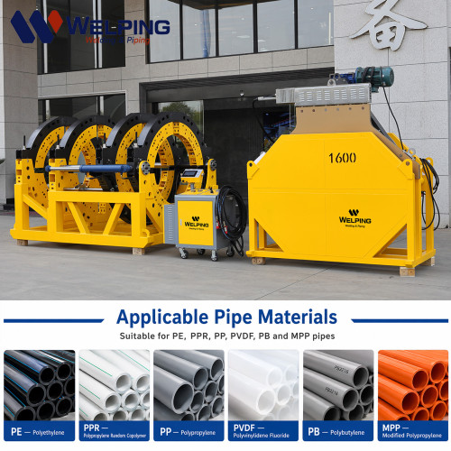 Hydraulic HDPE Pipe Fusion Welding Machine1200/1600mm