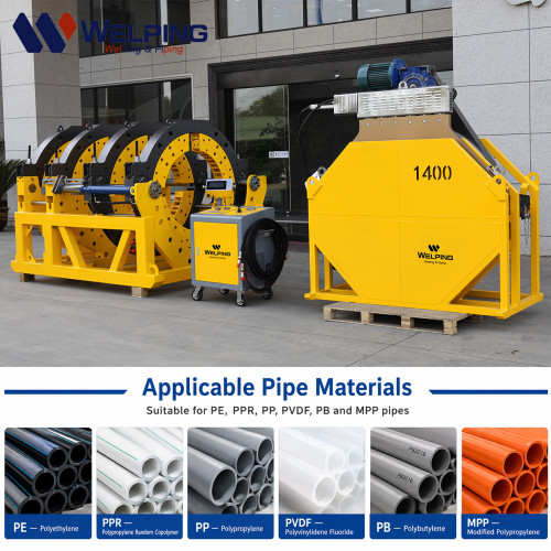 Hydraulic HDPE Pipe Fusion Welding Machine 1000/1400mm