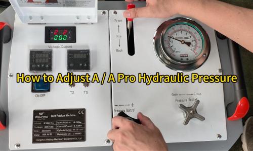 Operation Guide | How to Adjust Pressure on A and A Pro Hydraulic Units