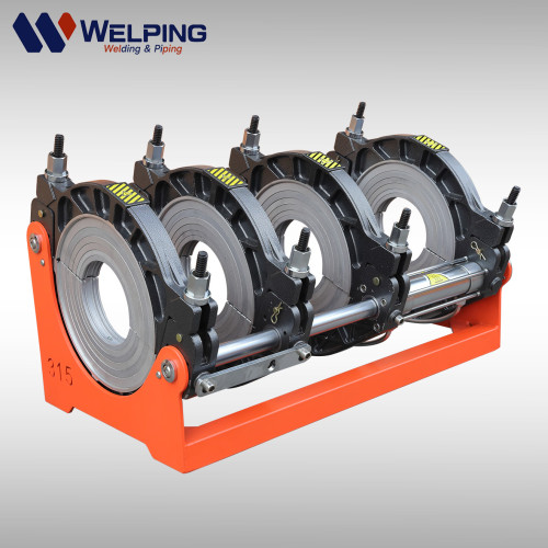 Hot melt butt fusion hydraulic welding machine hdpe dn90-315 hdpe welding