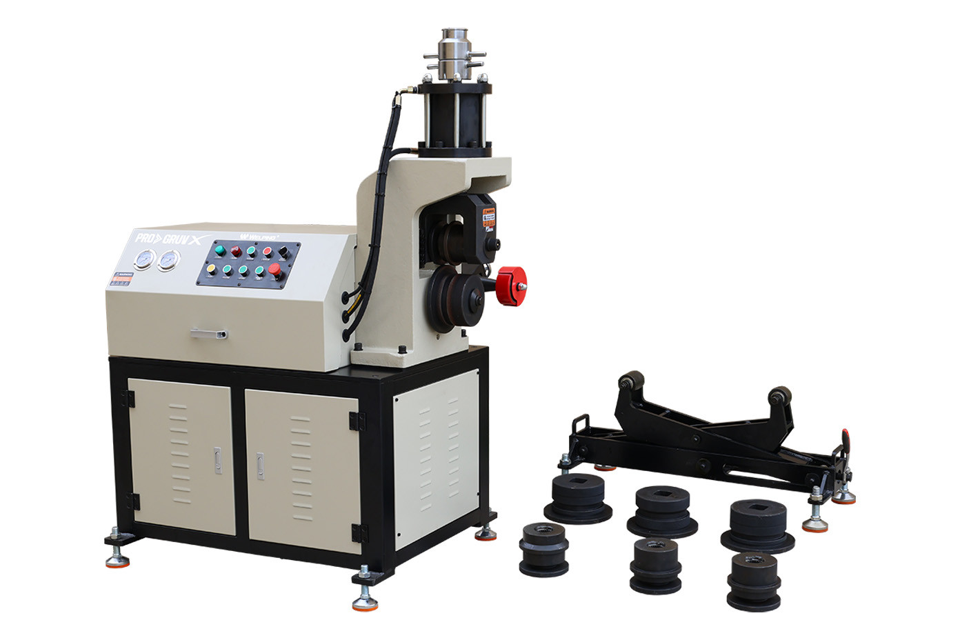 Gruv-Max heavy-duty roll grooving machine
