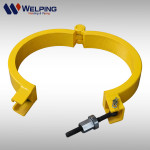 PE Pipe Rounding Clamp for 75–710 mm HDPE Pipes