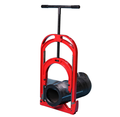 GPC Series HDPE Guillotine Pipe Cutter for PE Pipe in Trench or on Open Ground 50mm-355mm